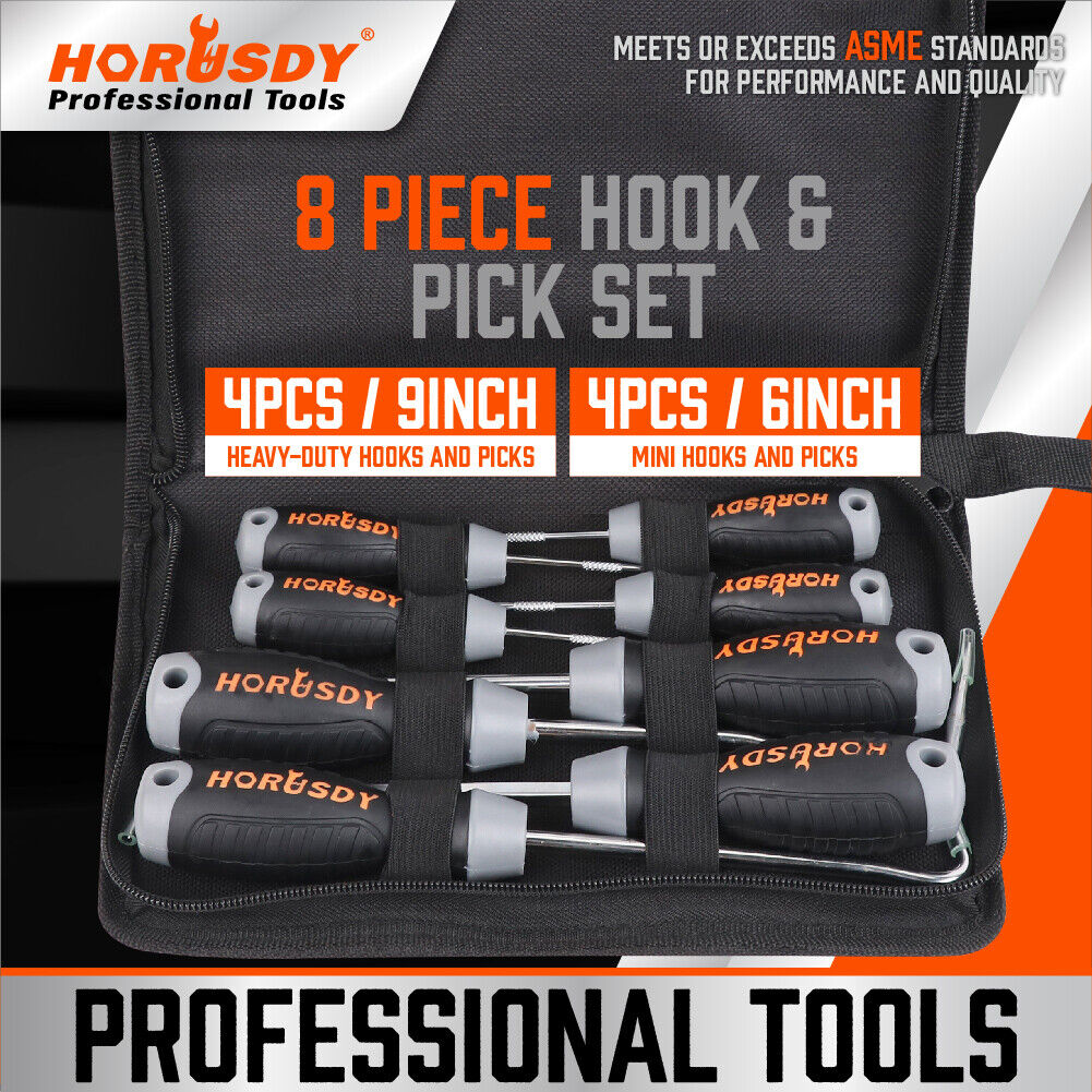 Mass Pro 4Pcs Pick And Hook Set, Car Auto Oil Seal, O-Ring Seal Gasket, Puller Remover Hand Tool Kit Price In India - Buy Mass Pro 4Pcs Pick And Hook Set, Car