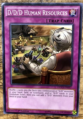 Yugioh- D/D/D Human Resources - Common - 1st Edition - DOCS-EN097 - Near Mint