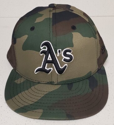 **RARE** New Era Camo/Leopard Oakland A’s Hat RARE** New Era Camo/Leopard Oakland A main image 2