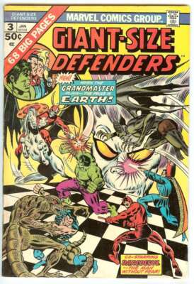 GIANT-SIZE DEFENDERS #3 5.0 // 1ST APPEARANCE OF KORVAC MARVEL COMICS 1975