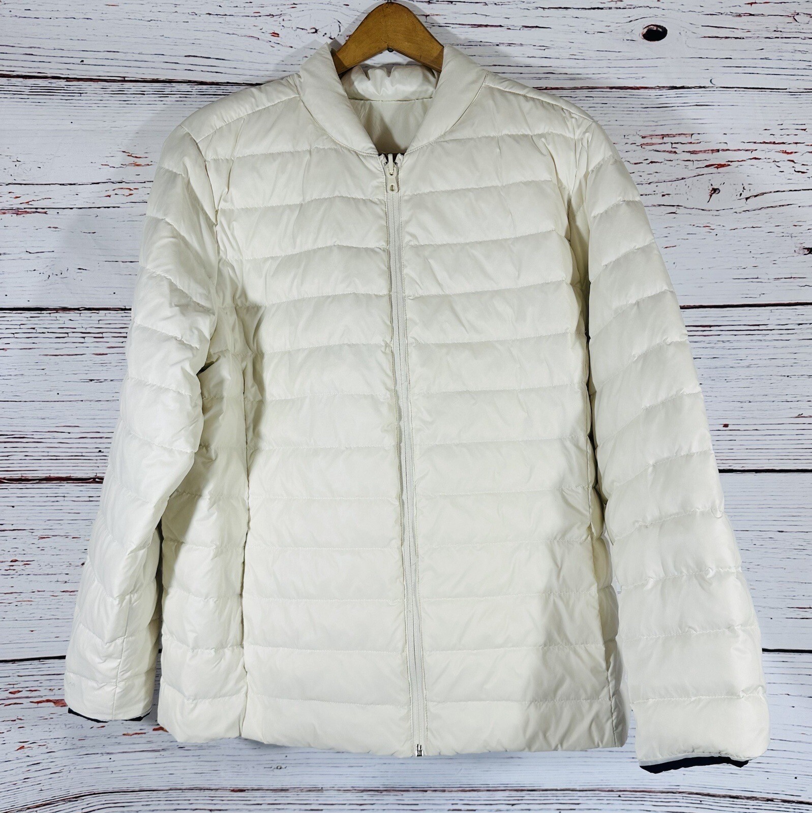 Lands End Reversible Down Packable Puffer Jacket … - image 2