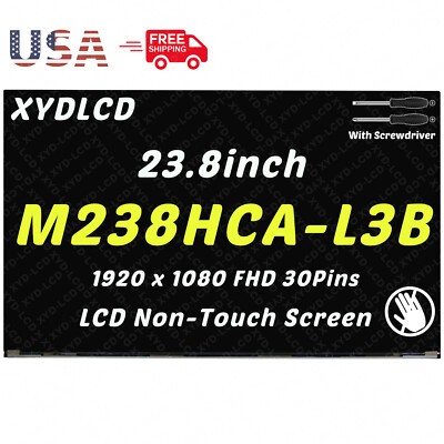 23.8in 01AG921 for Lenovo IdeaCentre A340-24IWL AIO F0E8 LCD Non-Touch Screen