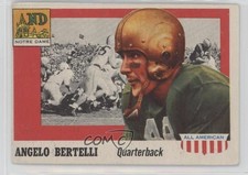 1955 Topps All American Angelo Bertelli #76 16ez
