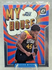 Donovan Mitchell Card -My House- Panini Donruss Optic 2021/22 #2 NBA Cavs Jazz