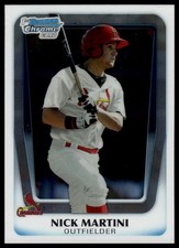 2011 Bowman Draft Picks & Prospects Nick Martini #BDPP37 Chrome Prospects