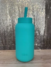 Bink 27oz Day Water Bottle Straw Cap - Emerald (NEW)