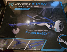 Hover-1 Buggy Go-Kart Attachment Electric Rideables - Blue/Black New in Box