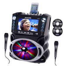Karaoke Machine with Lyrics Display 7" Screen. CD G, DVD, MP3 G, MP3, CD 