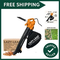 Lazy-Leaf - Leaf Blower and Vacuum - Powerful Corded Leaves Collector for Cle...