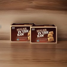 2-Pack - Sugar in the Raw Turbinado Cane Sugar Packets, 500 ct. Coffee Office