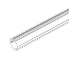 Acrylic Pipe Clear Rigid Round Tube 3mm 1/8" ID 5mm OD 10"