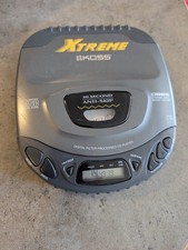 Koss Xtreme CD Player 1997 DBBS Dynamic Bass Boost Sound. Works Great 