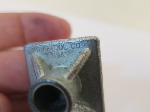 Vintage Crafttool Co. Leather Stamp - Discontinued - FROG Seated Bullfrog 8223 - Picture 7 of 11