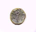 Ancient Greek Bronze Coin Thrace Ainos Hermes Caduceus Kerykeion 400BC Rare — photo 4