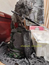 First 4 Figure F4F Sif Giant Wolf Dark Souls Statue Figure Model In Stock