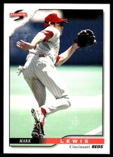 Mark Lewis 1996 Score #144 Cincinnati Reds MLB READ FREE SHIPPING AutographDen