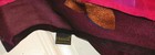 Vintage Khaisilk 100% Sheer Silk Butterfly Scarf Shawl - Pink/Black 76"x21" — photo 2