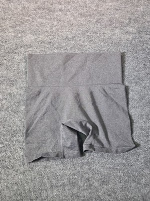 Under Where Womens High Waist Smoothers Body Shaper Shorts Gray Comfortable Wear