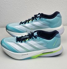 Size 10.5_Adidas Adizero Boston 13 Running Shoes Men’s “Flash Aqua” JS4945_NEW!