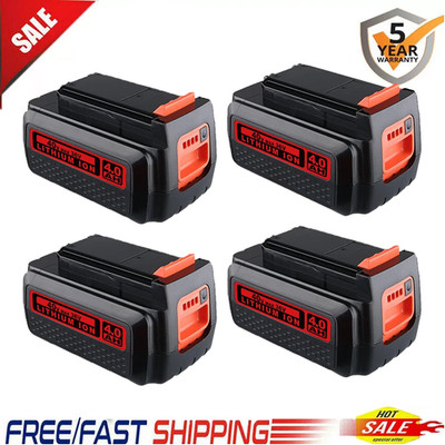 1/2/3/4x 40V Für Black + Decker 36V MAX Akku BL20362-XJ Li-Ion LBXR36 LBX2040