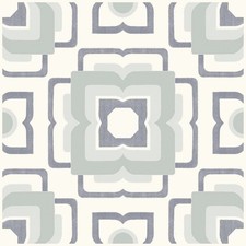 FloorPops 12-in by 12-in Teal Posey Vinyl Peel Stick Floor Tiles 10 Tiles ...