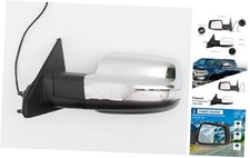 For Dodge Ram 2018-2021 Door Mirror Assembly with Chrome Cover LH Driver Side 