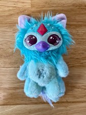 Magic Mixies Color Surprise Cauldron 7" Poseable Plush Pet Toy Blue Teal - VG