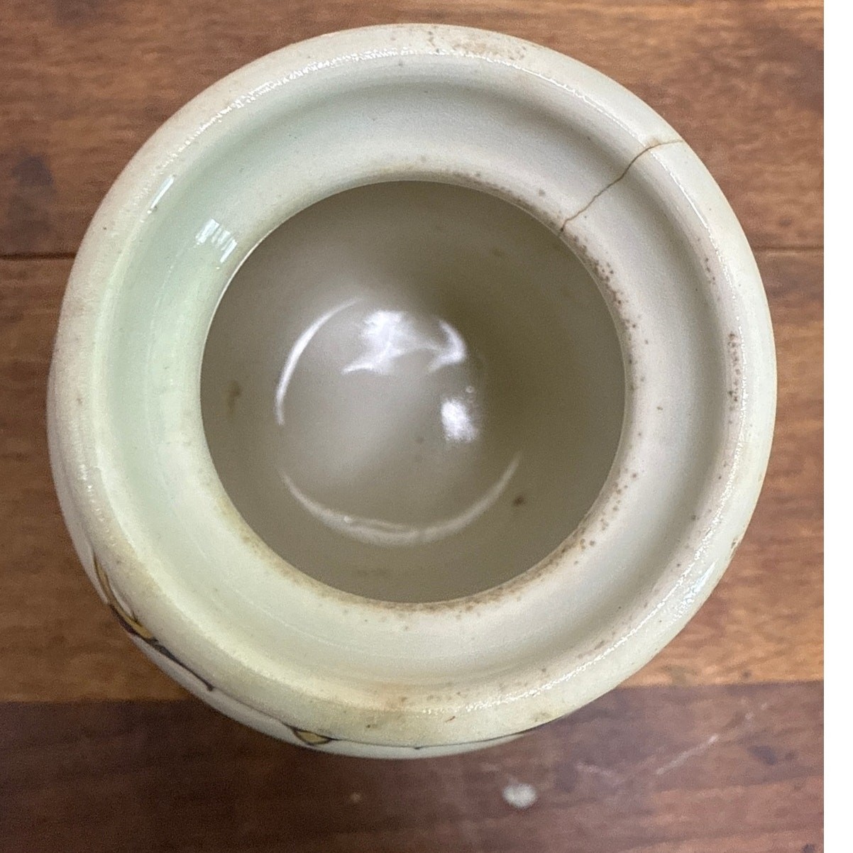 Vintage Moutarde Bocquet Yvetot 1735 Digoin & Sarreguemines France Mustard Jar