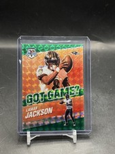 2021 Panini Mosaic Got Game Mosaic Green #4 Lamar Jackson Ravens