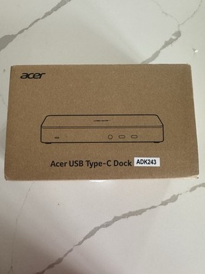 Acer USB Type C Laptop Dock Station M501 ADK243 New Open Box