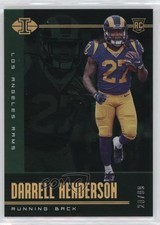 2019 Panini Illusions Green /99 Darrell Henderson #98 s7f