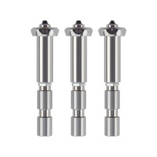 Upgraded Steel Nozzle For 3D Printers High Temperature Resistance 0.4 0.6 0.8mm