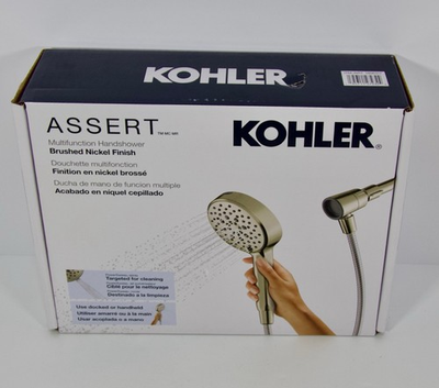#ad Kohler Assert Multifunction Handshower – Brushed Nickel Finish $24.96