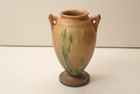 Vintage Roseville Pottery Iris 5" 1938 Brown Vase — photo 2