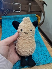 NWT Jellycat Amuseables Peanut Cat - Outfit Soft Cuddly Plush Valentine Gift