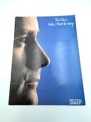 Phil Collins Hello I Must Be Going Sheet Music Songbook Piano Vocal Guitar IMP 1