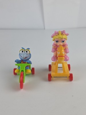Vintage Disney Junior Muppet Babys Figurenset, Tortenaufleger, Sammlerstücke