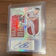 Panini 2025 Crusade Majestic Marks Caden Grice #6 Arizona Autograph Baseball