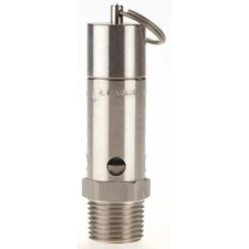 Conrader Srh375-1/2-Ss-175 Safety Valve,Hard Seat,1/2In,175 Psi,Ss