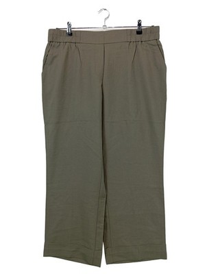 ZERO Khakihose Damen Hose Gr. DE 44 khaki Casual-Look