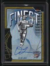 2025-26 Finest #FAU-DO Dillon Jones Finest Autographs Gold Refractor #/50 X4R