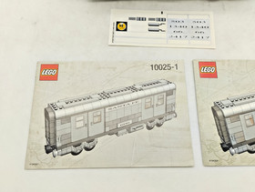 LEGO 10025 - 2 Santa Fe Cars - Set I 9V 9v Train Train 10022 Railway 10020
