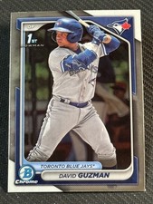 2024 Bowman Chrome 1st PROSPECT ROOKIE David Guzman, Item 3