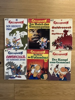 GALLENSTEIN Comics - 6 Hefte - Guter Zustand