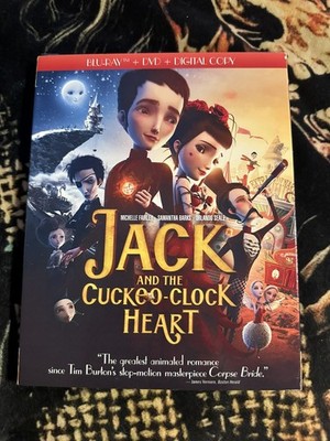 NEW RARE OOP SHOUT JACK AND THE CUCKOO CLOCK HEART BLU RAY DVD COMBO MOVIE 2013