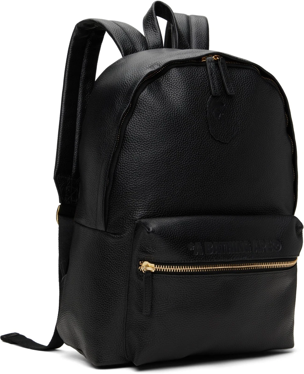 A BATHING APE ブラックバックパック A Bathing Ape Backpack Black Bags for Men for sale | eBay