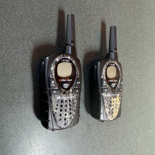 Midland LXT350 X-Tra Talk 2-Way Radio Walkie Talkie/TESTED&WORKS! Batts Not Incl - Picture 2 of 7