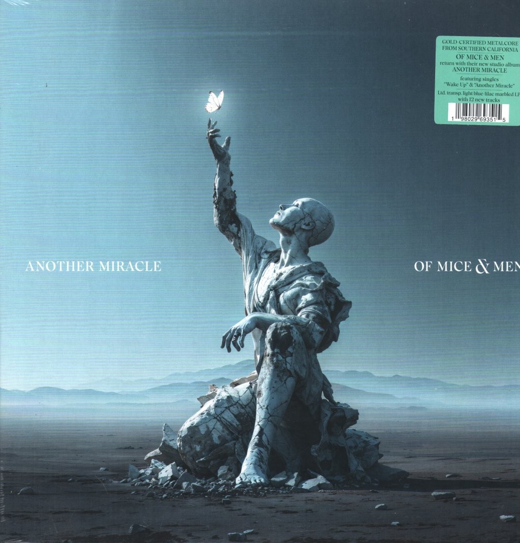 Of Mice and Men Another Miracle LP vinyl Europe 2025 Limited transparent blue