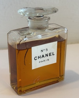 Vintage 1960'S Chanel No 5 Extrait P.M. 201 Rare 80% Full 2oz  60ml