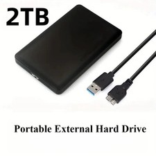 2TB External Hard Drive Portable HDD USB 3.0 ...
